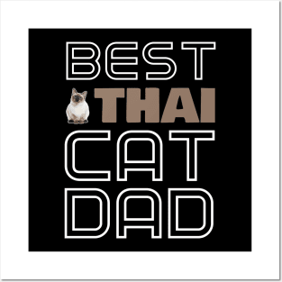 Best Thai Cat Dad Posters and Art